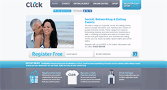 Desktop Screenshot of clickeventsuk.com